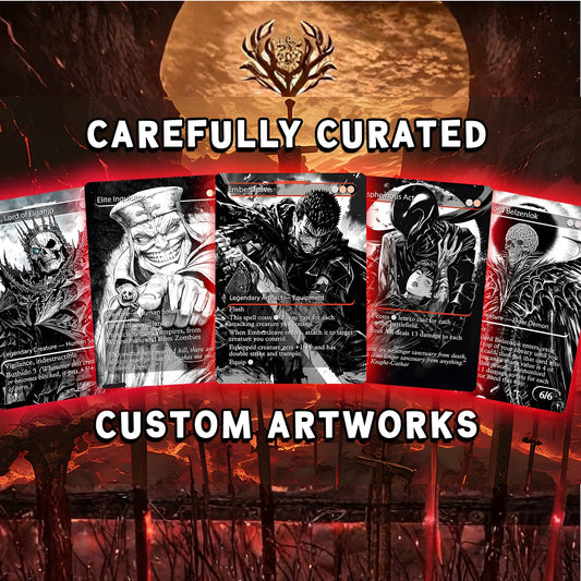 Berserk Fan Deck – Isshin Commander Deck - Anime Proxy – EDH 100+ Cards – Custom Fan Deck