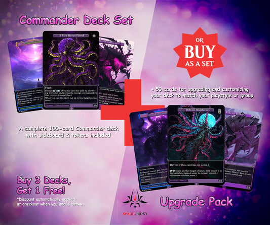 Eldrazi Tribal Commander cEDH Deck - Eldrazi Tribal Commander Magic Commander - Magic Proxy Deck with 160+ Unique Cards