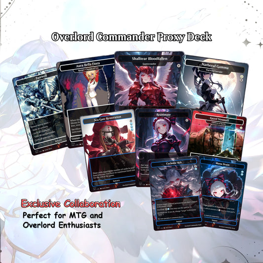 Overlord Commander cEDH Deck - Overlord Commander Magic Commander - Magic Proxy Deck with 160+ Unique Cards - Custom Car