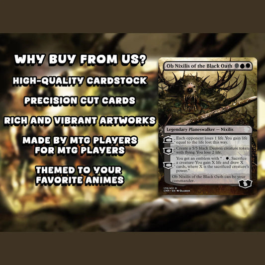 Pestilence EDH Commander Deck – Custom Plague-Inspired MTG Proxy Deck