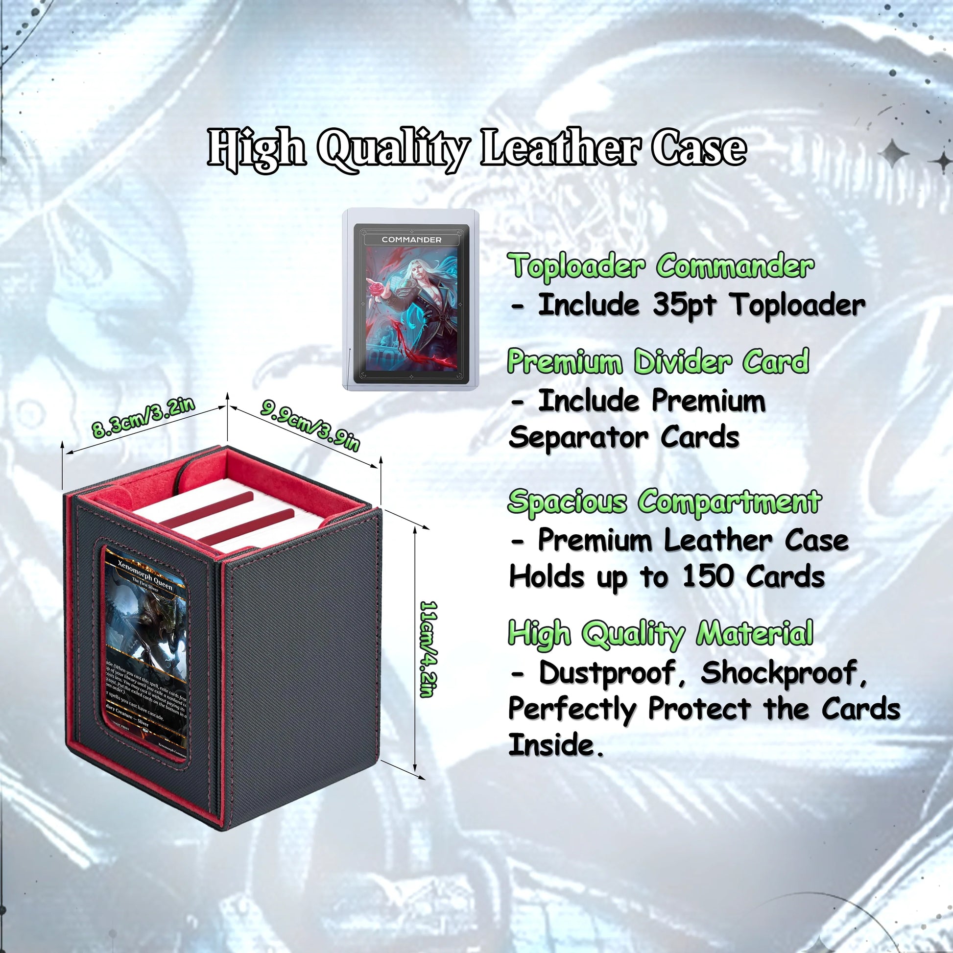 Alien Commander cEDH Deck - Alien Commander Magic Commander - Magic Proxy Deck with 170+ Unique Cards - Custom Cards MTG