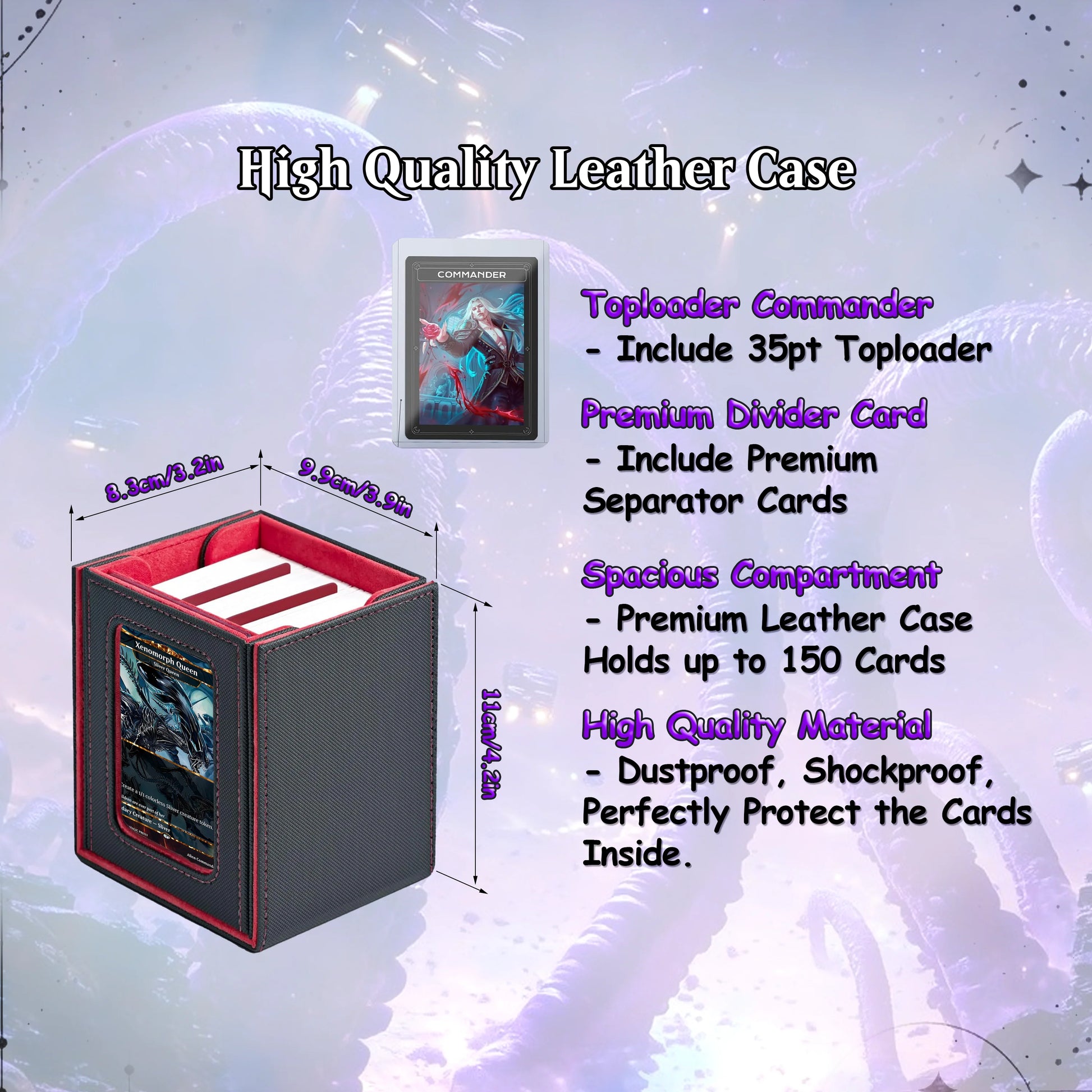 Alien Commander Deck • Alien Mtg Proxy Deck • Mtg Commander Deck • Custom MTG card • Magic The Gathering • Mtg Proxy Com