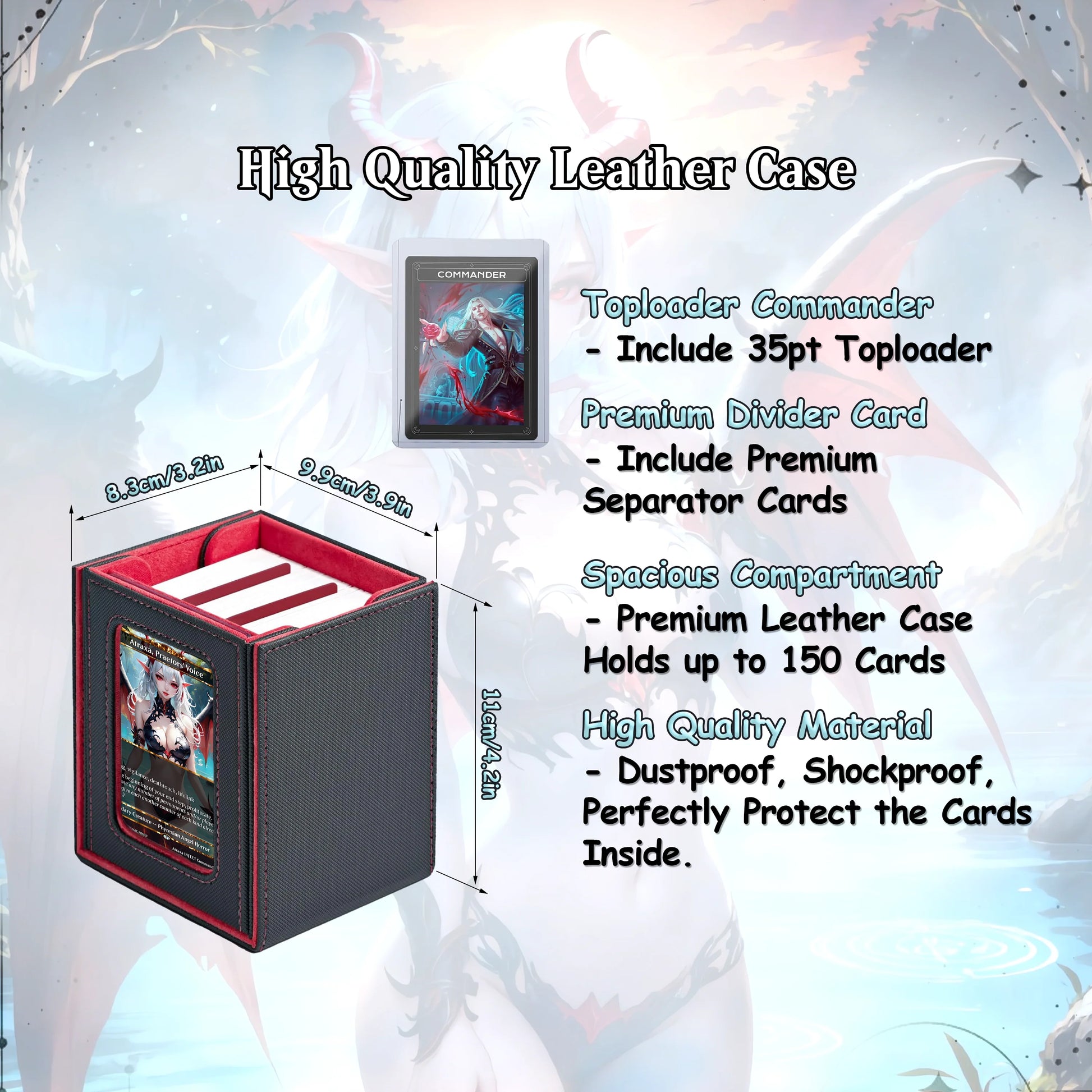 Atraxa INFECT Anime Waifu Ready to Play Proxy Commander Deck Custom Proxy EDH Phyrexian Tribal English High Quality Card