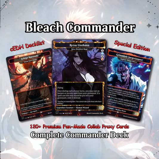 Bleach MTG Deck - Kess EDH | Premium Tainted Kess | Custom Competitive 100 Cards