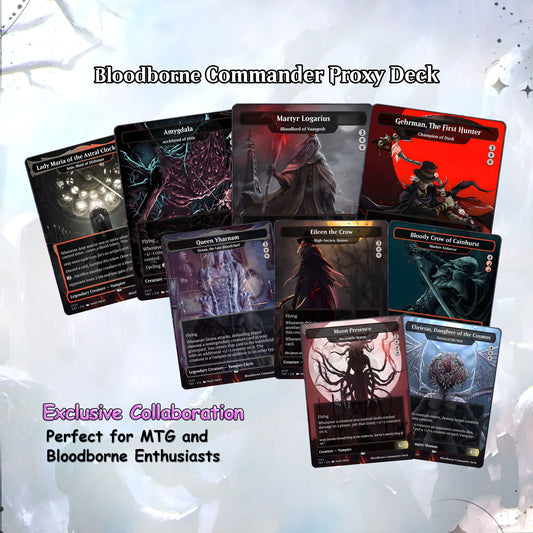 Bloodborne Commander cEDH Deck - Bloodborne Commander Magic Commander - Magic Proxy Deck with 150+ Unique Cards - Custom