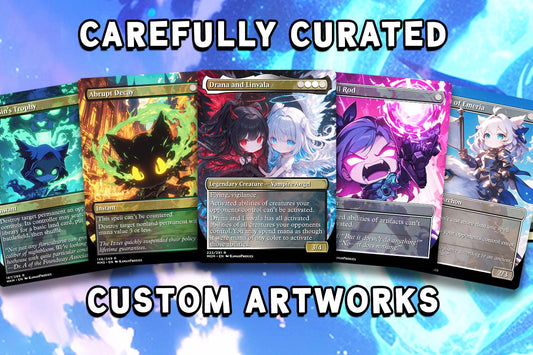 Chibi Anime MTG Deck EDH Tymna and Kodama Premium Quality Proxy 100+ Cards