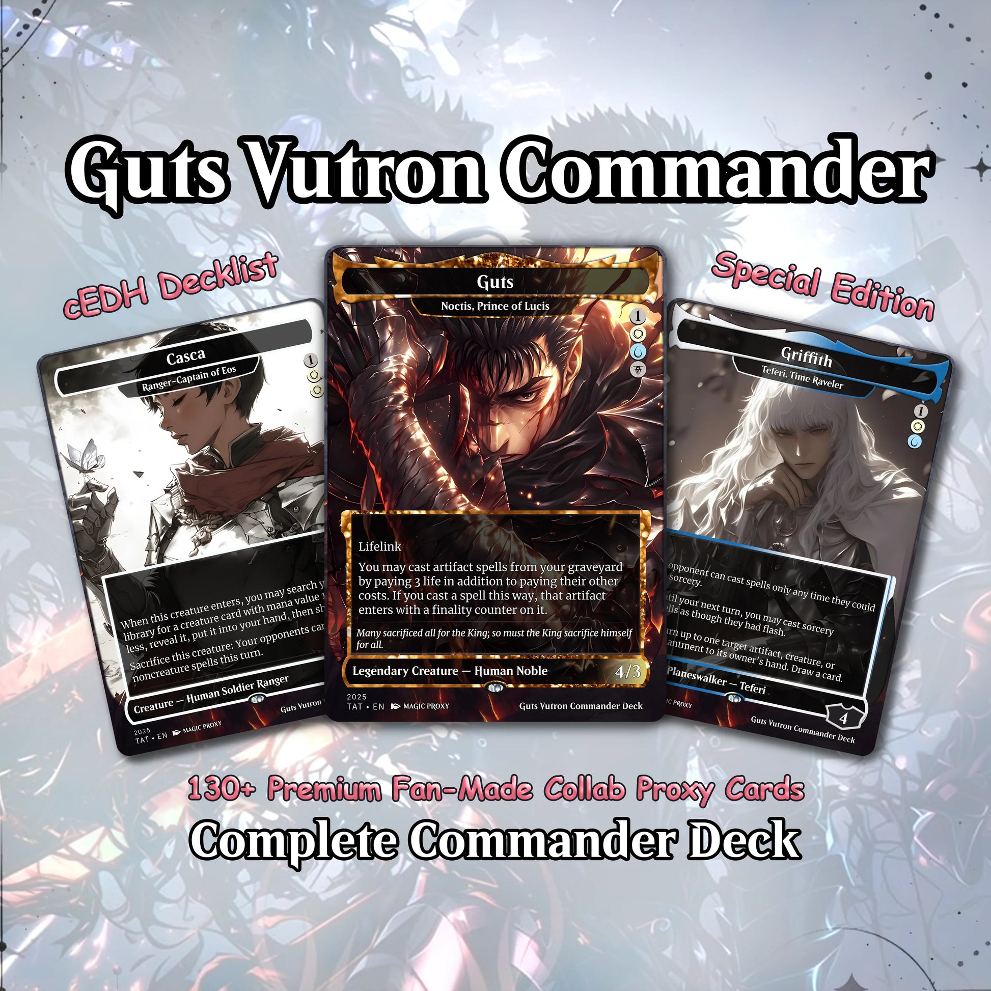 Custom Guts Voltron MTG Deck – Unique Proxy Cards