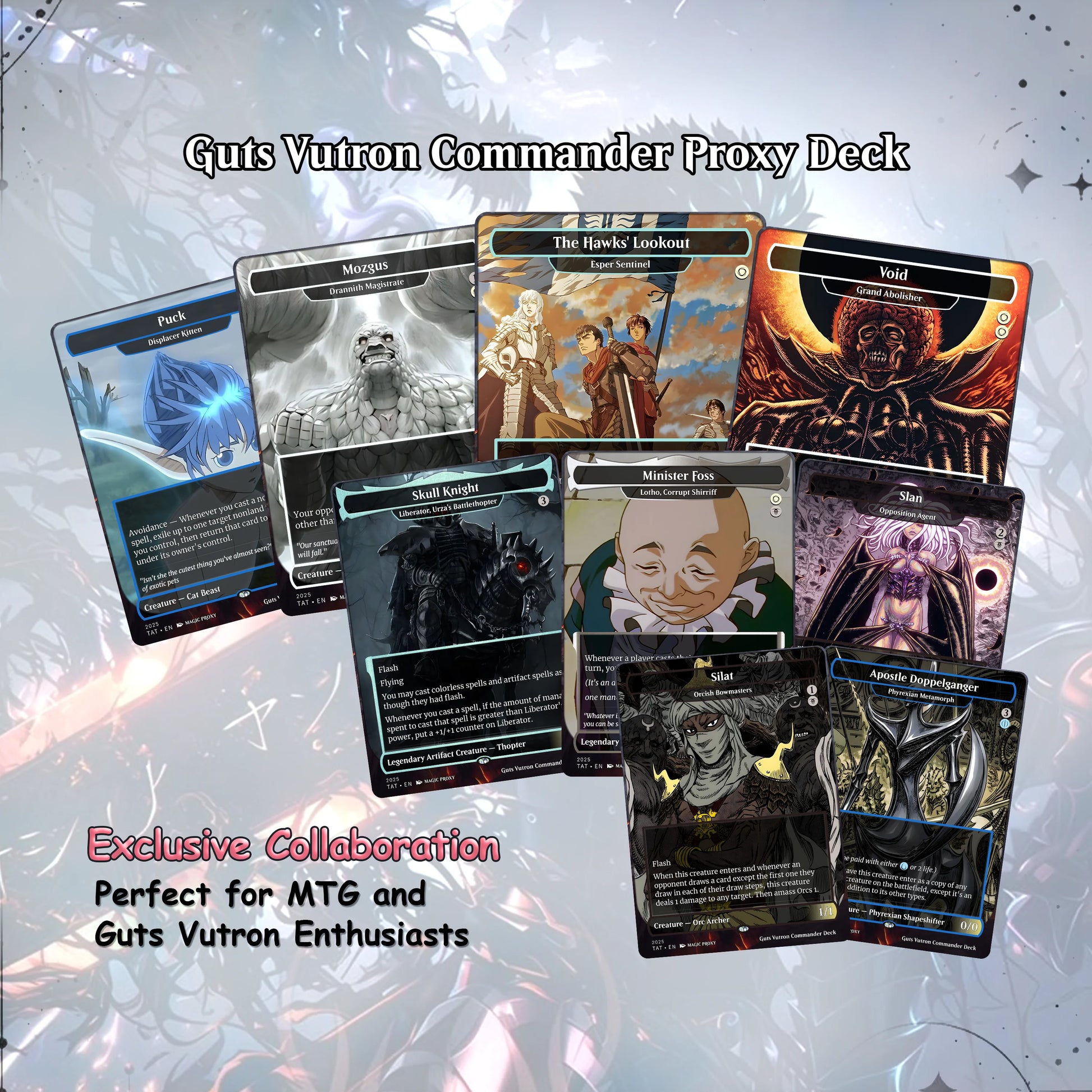Custom Guts Voltron MTG Deck – Unique Proxy Cards
