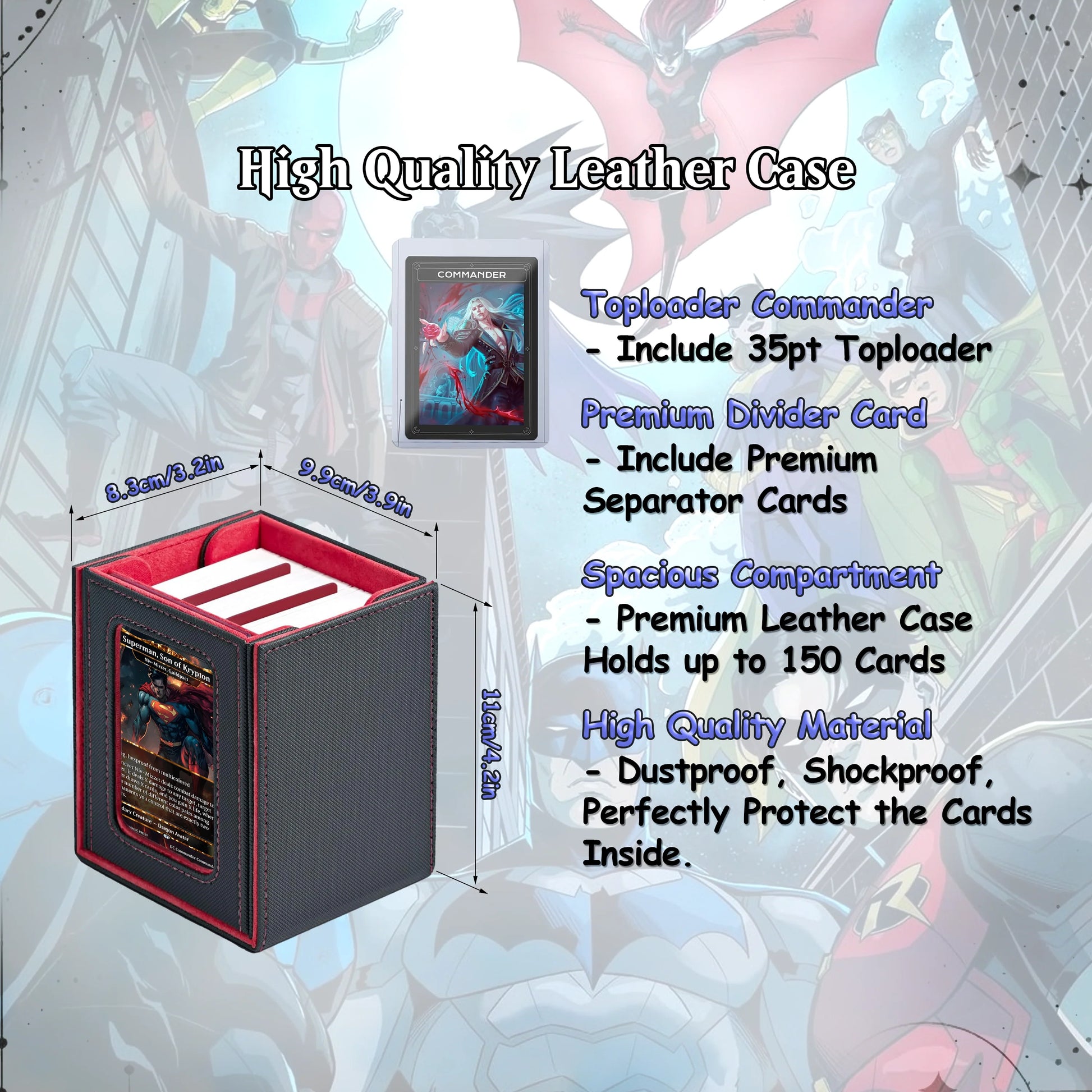 D.C Commander Deck • S.u.p.e.r.m.a.n • Forge a New Legacy in the MTG Multiverse! • Custom MTG Cards • Premium Proxy Card