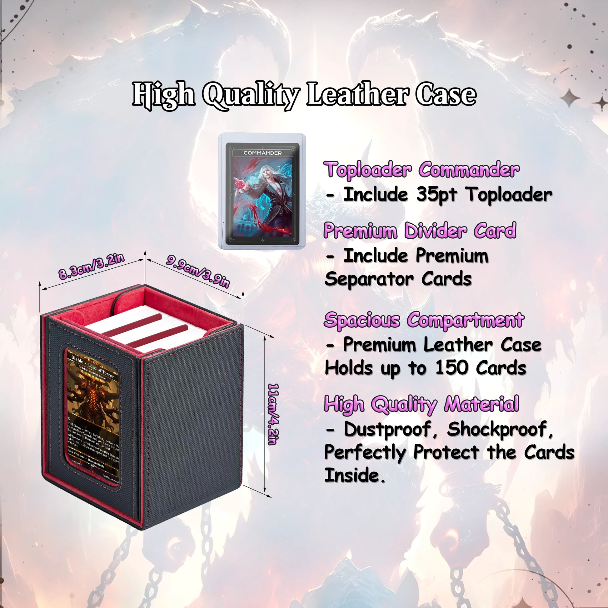 Diablo Commander cEDH Deck - Diablo Commander Magic Commander - Magic Proxy Deck with 170+ Unique Cards - Custom Cards M
