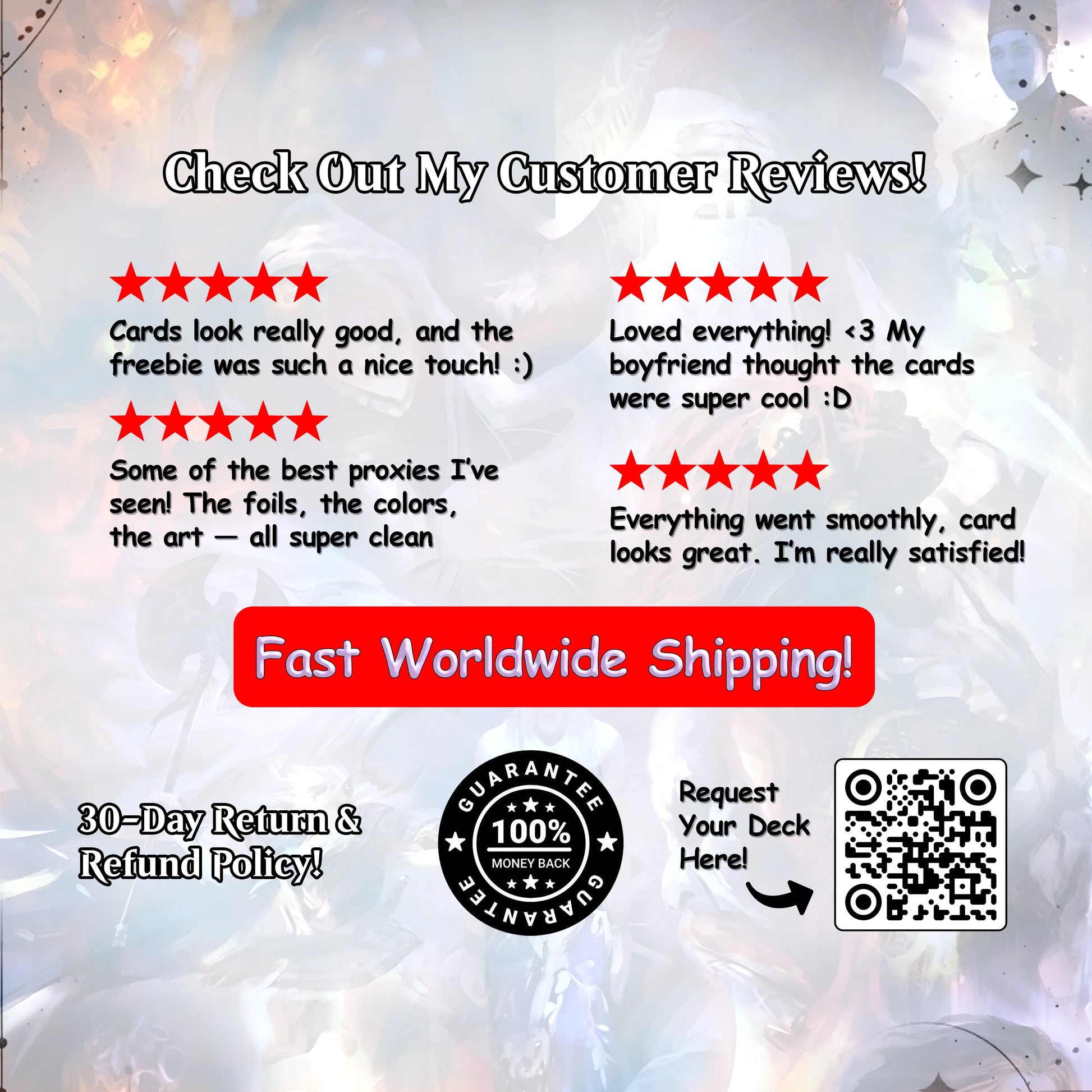 Elden Ring Commander | Dual-Commander Azorius Control Voltron | 100+ Custom Proxy Cards