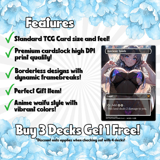 Elesh Norn Anime Style Waifu Tribal Commander Deck Special Edition Custom Proxy Deck Art For EDH High Quality Cards 108 