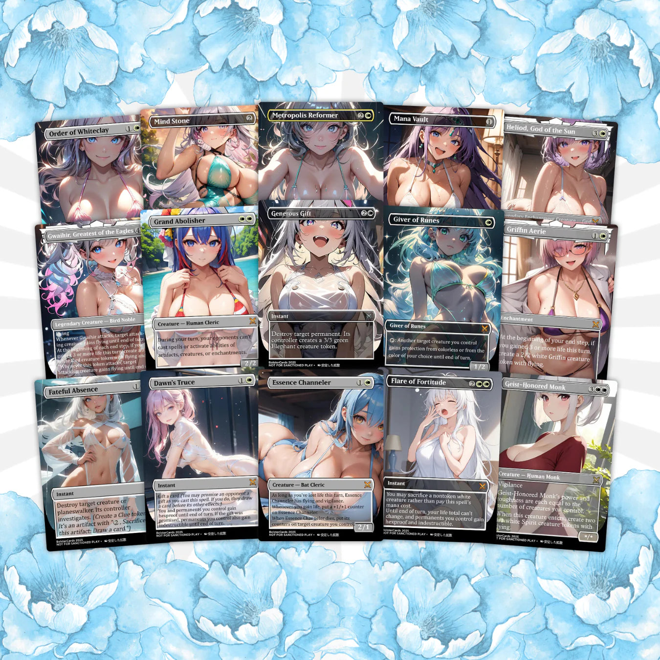 Elesh Norn Anime Style Waifu Tribal Commander Deck Special Edition Custom Proxy Deck Art For EDH High Quality Cards 108 