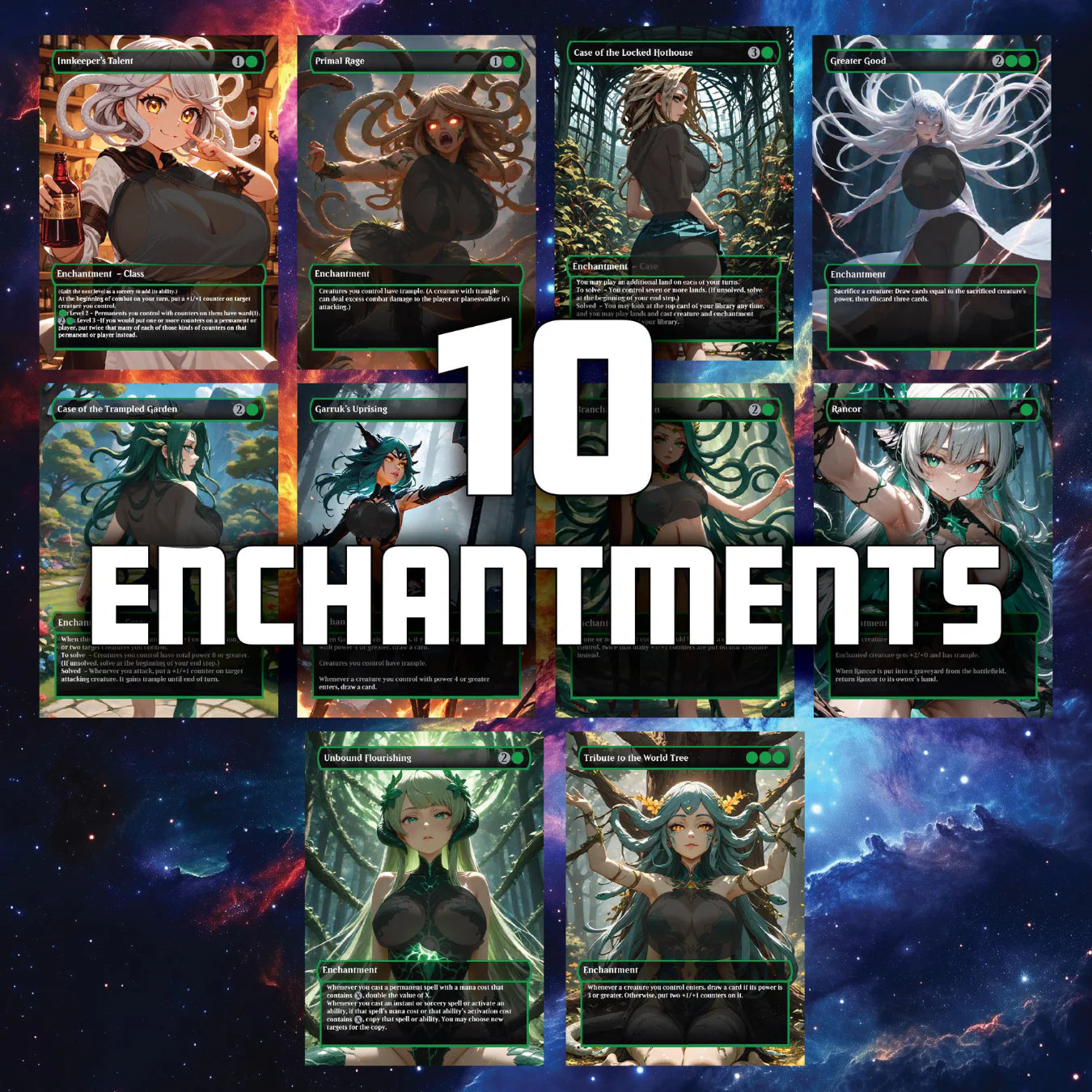 Gargos, Vicious Watcher: Sexy Custom Proxy Commander Deck – Unleash the Hydra Queen!