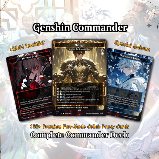 Genshin MTG Deck - Kenrith EDH | Premium The Evolution | Custom Competitive 100+ Cards