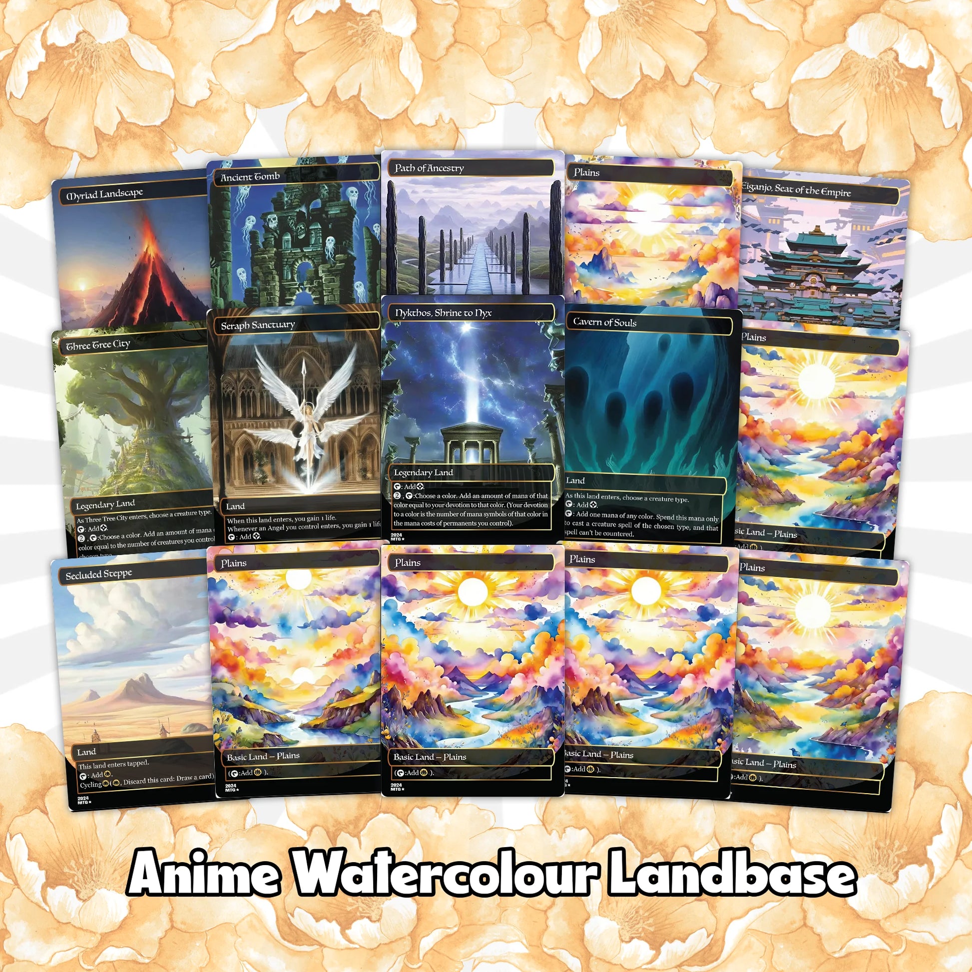 Giada Angels Anime Waifu Commander Deck Custom Proxy Giada Angels English High Quality Cards