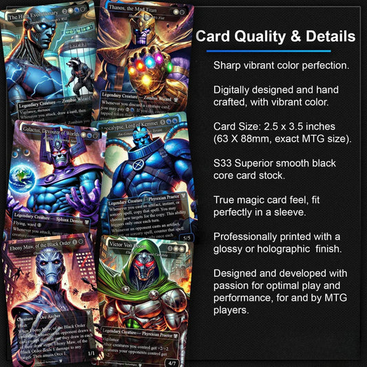 H.a.s.h.a.t.o.n. the S.c.a.r.a.b.'s. Fist EDH Deck, 115 Cards, 15 Sideboard, Includes all major characters, T.h.a.n.o.s.