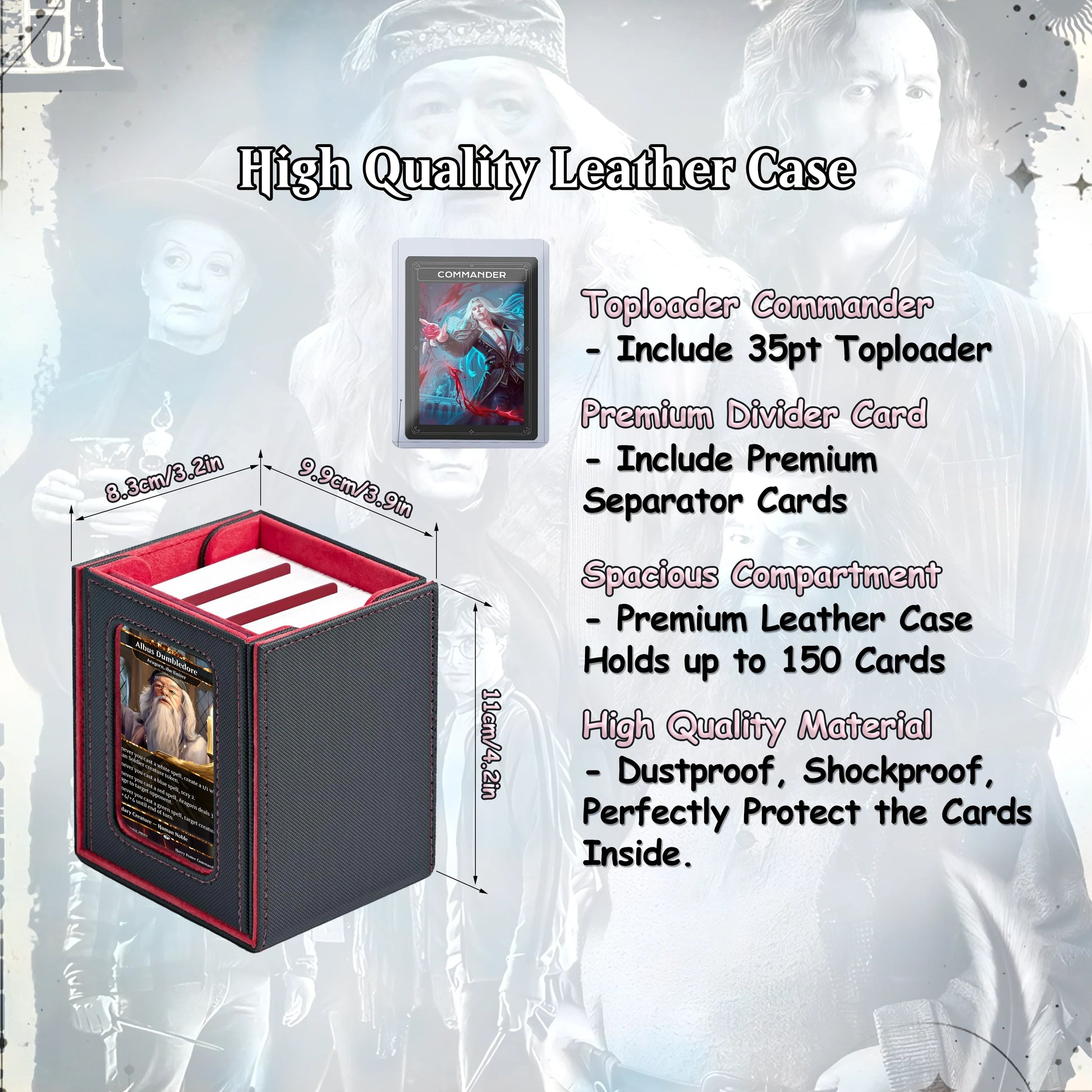 Harry Potter Dumbledore's Army MTG Commander Deck - Complete Custom EDH Deck Magic Proxy Cards Proxies Complete