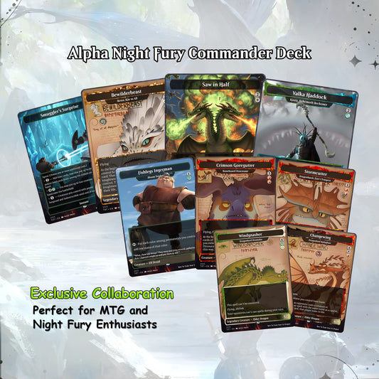 How to Train Your Dragon Commander cEDH Deck - How to Train Your Dragon Commander Magic Commander - Magic Proxy Deck wit