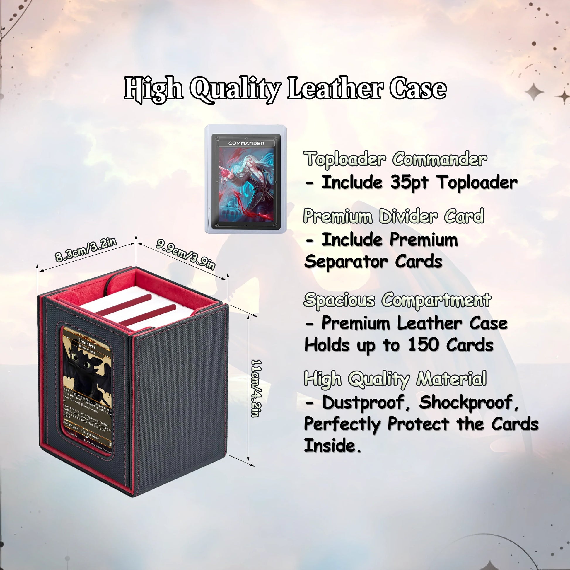How to Train Your Dragon Commander Deck • Fly High with Toothless as Your Commander! • Custom MTG Card • Premium Proxy C