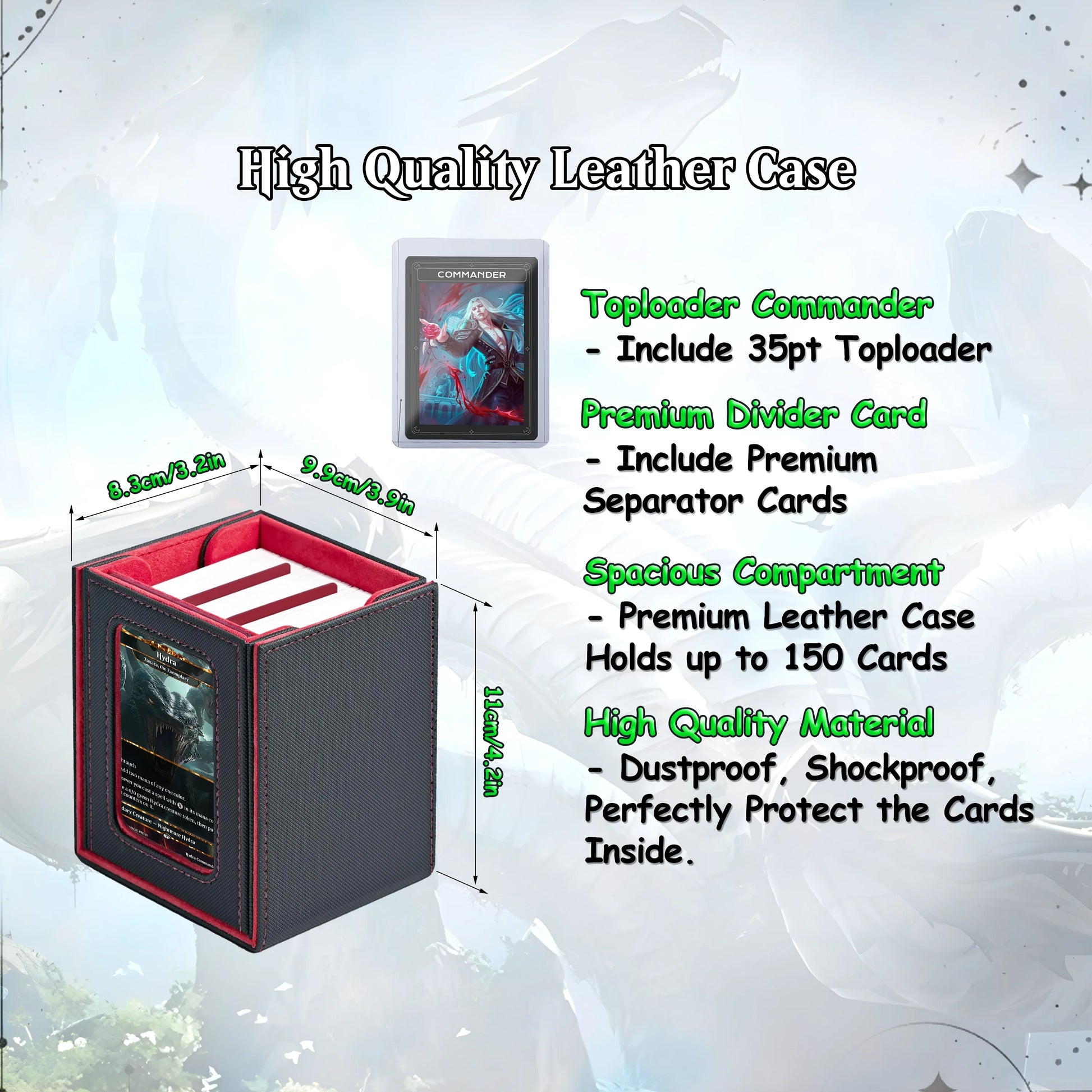 Hydra Commander cEDH Deck - Hydra Commander Magic Commander - Magic Proxy Deck with 170+ Unique Cards - Custom Cards MTG