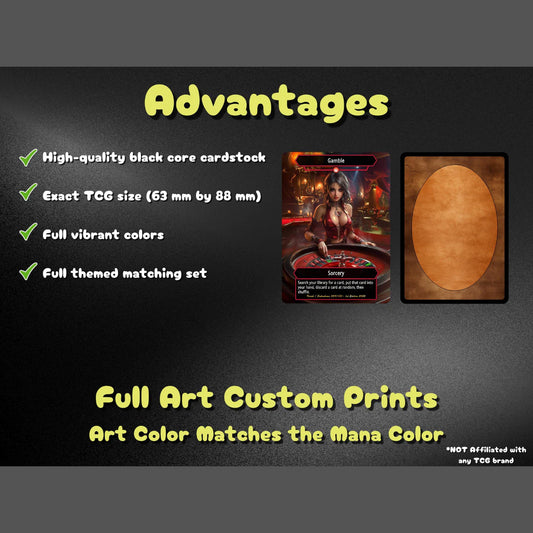 Krark Commander Coin Flip Deck – Custom Cards for Casual Play