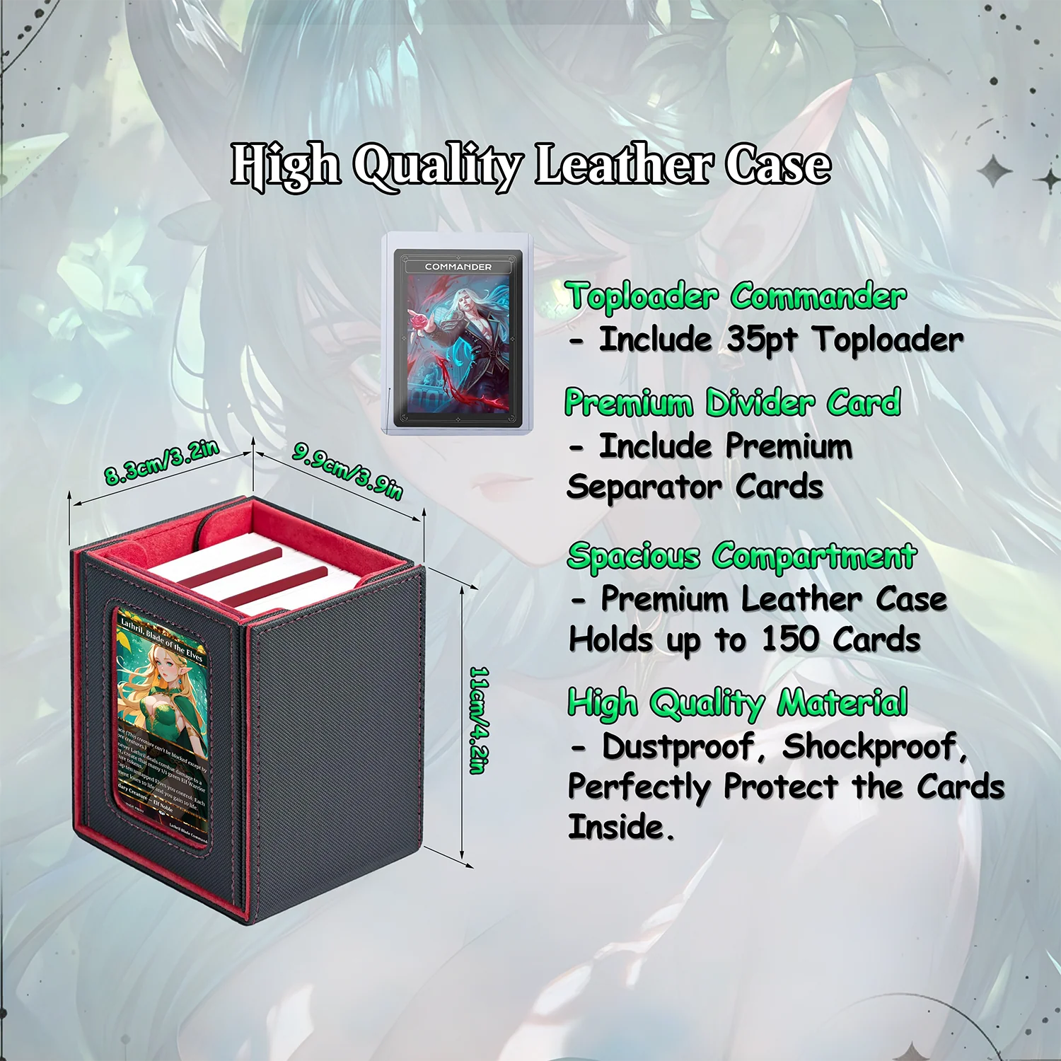 Lathril Blade of the Elves Anime Waifu Ready to Play Proxy Commander Deck Custom Proxy EDH Elf Tribal Elves High Quality