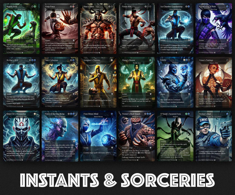 M.a.r.v.e.l vs M.o.r.t.a.l. K.o.m.b.a.t, D.u.e.l Decks, 2 EDH Decks, K.e.n.r.i.t.h. the R.e.t.u.r.n.e.d K.i.n.g. vs C.a.