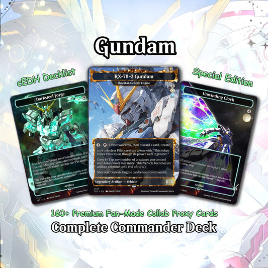 Mendicant Core Commander cEDH Deck - Mendicant Core Commander Magic Commander - Magic Proxy Deck with 160+ Unique Cards 