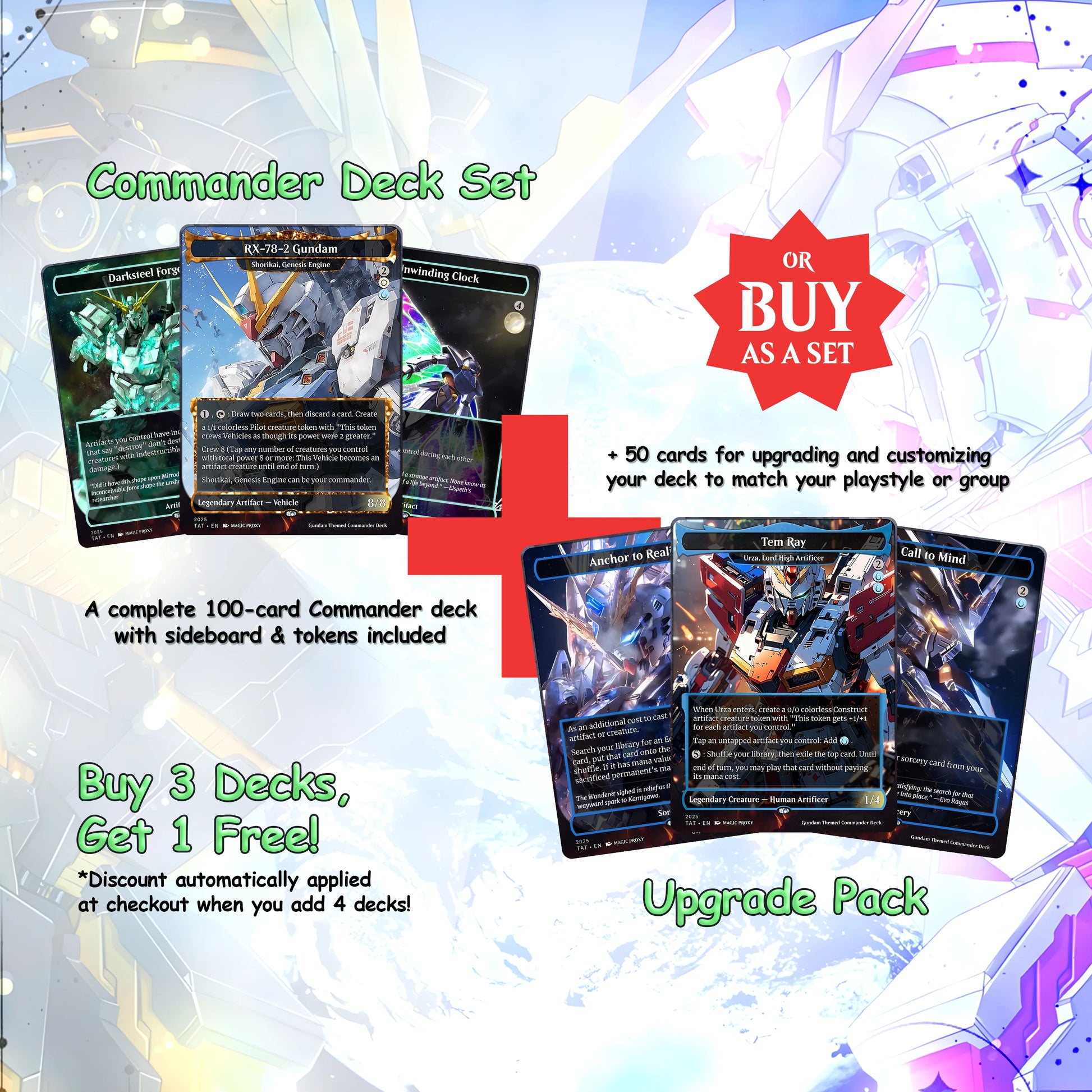 Mendicant Core Commander cEDH Deck - Mendicant Core Commander Magic Commander - Magic Proxy Deck with 160+ Unique Cards 