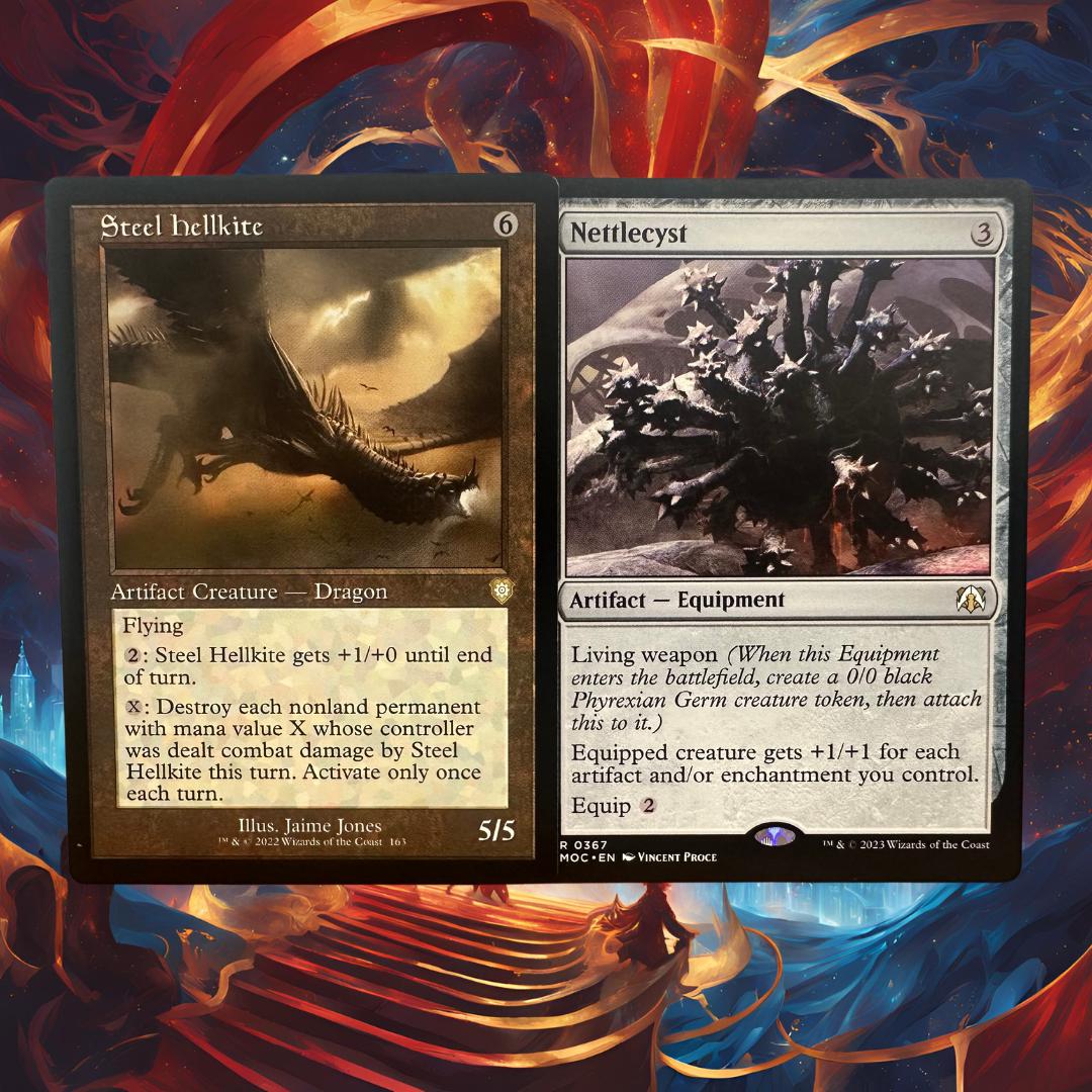 MTG Commander Deck EDH Deck Iron Man, Titan of Innovation 100 Magic Cards Custom Deck Izzet Artifacts Marvel