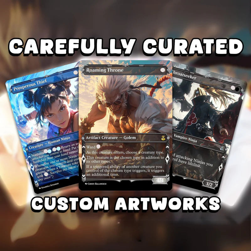 N.a.r.u.t.o N.i.n.j.a Commander Deck – Y.u.r.i.k.o R.e.i.m.a.g.i.n.e.d | F.a.s.t & S.n.e.a.k.y N.i.n.j.u.t.s.u EDH P.r.o