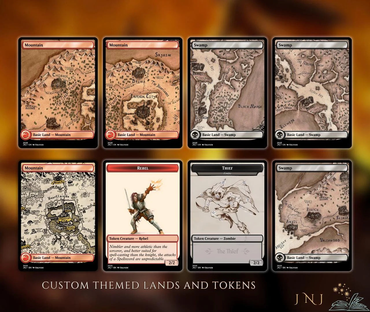 Oblivion Themed Commander Deck Proxies, Rakdos Madness, 100+ Unique Cards, Quality Custom Card Proxy Replicas for Comman