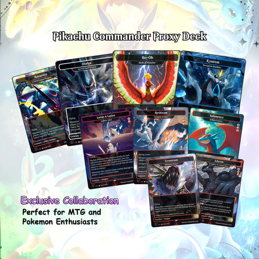 P.o.k.e.m.o.n Commander cEDH Deck - P.o.k.e.m.o.n Commander Magic Commander - Magic Proxy Deck with 160+ Unique Cards - 