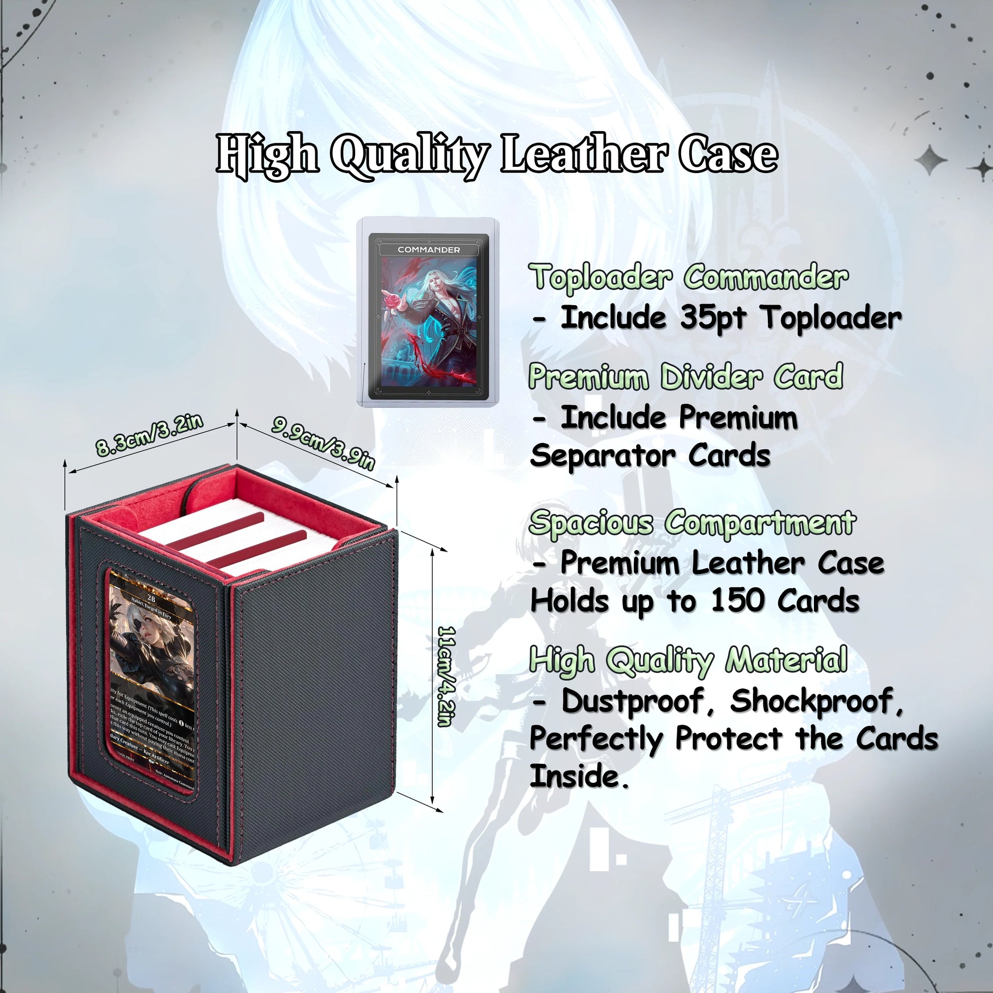 Neir: Automata Commander cEDH Deck - Fate - Grand Oder Commander Magic Commander - Magic Proxy Deck with 160+ Unique Car