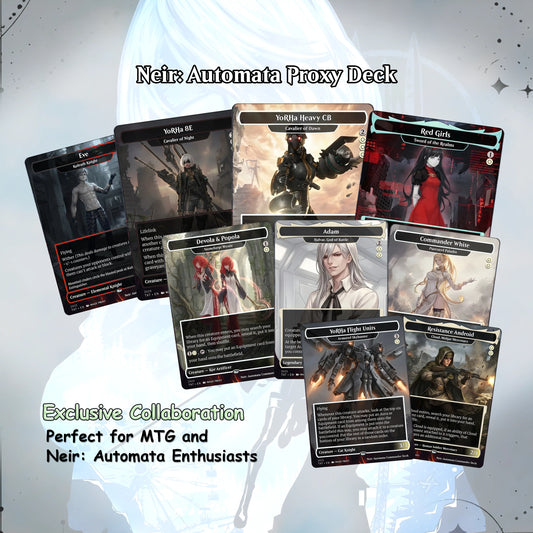 Neir: Automata Commander cEDH Deck - Fate - Grand Oder Commander Magic Commander - Magic Proxy Deck with 160+ Unique Car