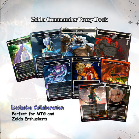 Saviors of Hyrule Commander cEDH Deck - Saviors of Hyrule Commander Magic Commander - Magic Proxy Deck with 160+ Unique 