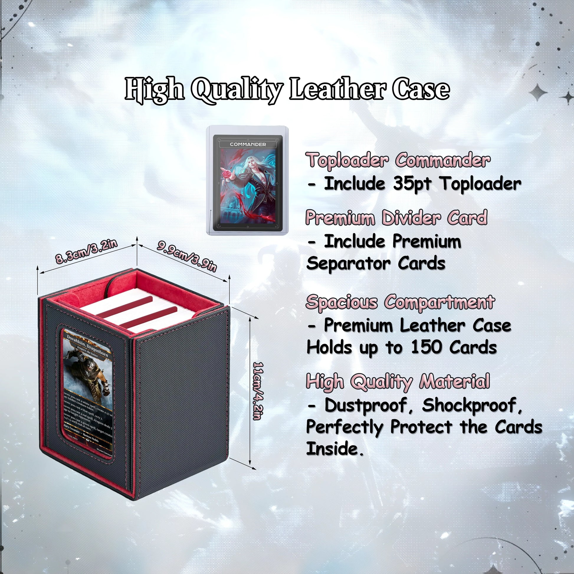 Skyrim Themed Commander Deck Proxies, Multi Colour Combo, 120+ Unique Cards, Quality Custom Card Proxy for Commander EDH