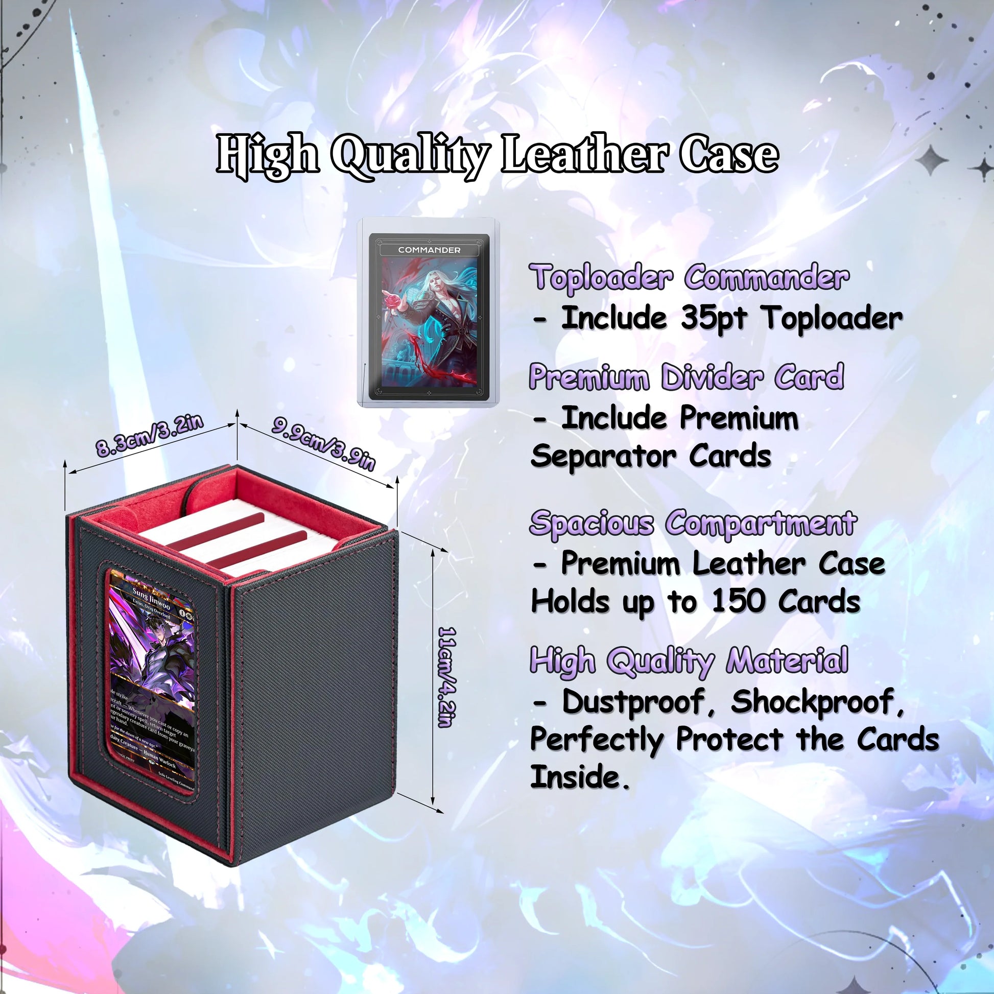 Solo Leveling cEDH Deck - Solo Leveling Magic Commander - Magic Proxy Deck with 160+ Unique Cards - Custom Cards MTG Pro