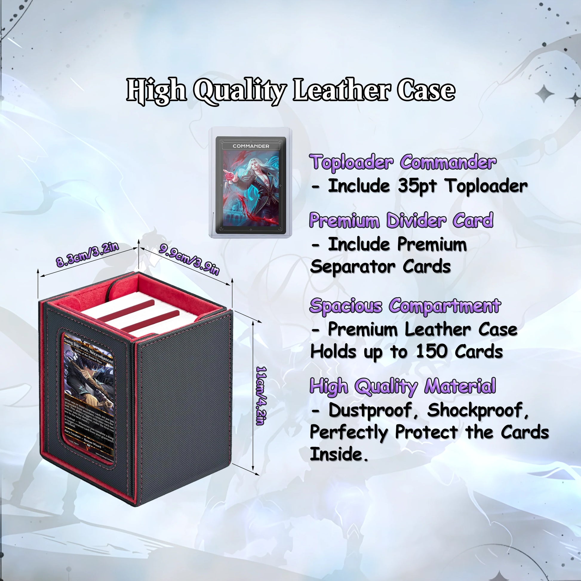 Solo Leveling cEDH Deck - Solo Leveling Magic Commander - Magic Proxy Deck with 170+ Unique Cards - Custom Cards MTG Pro