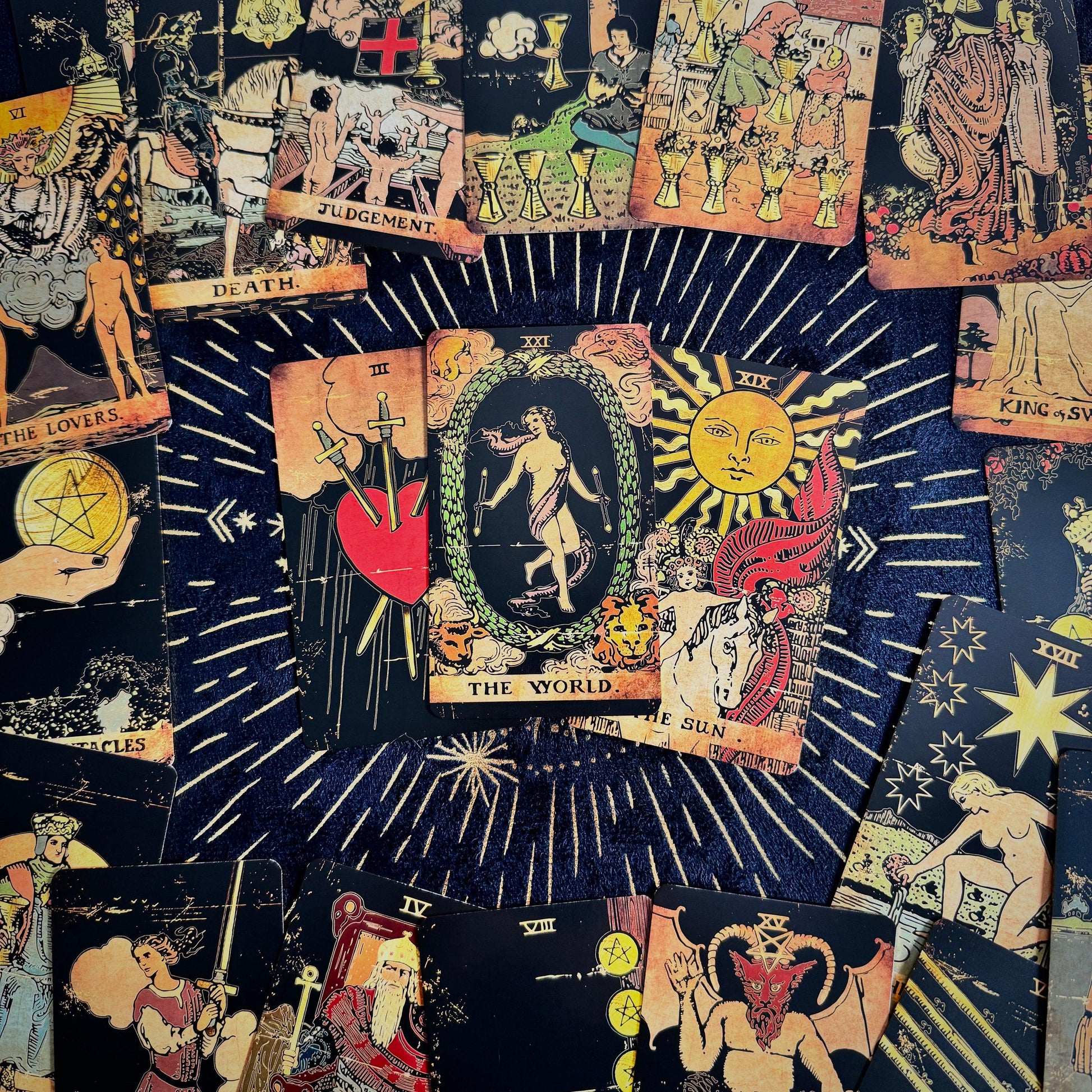 Tarot Cards, 78 Tarot Deck, Original Tarot Cards for Beginners and Experts with Guide Book and Gift Bag, Fortune Telling