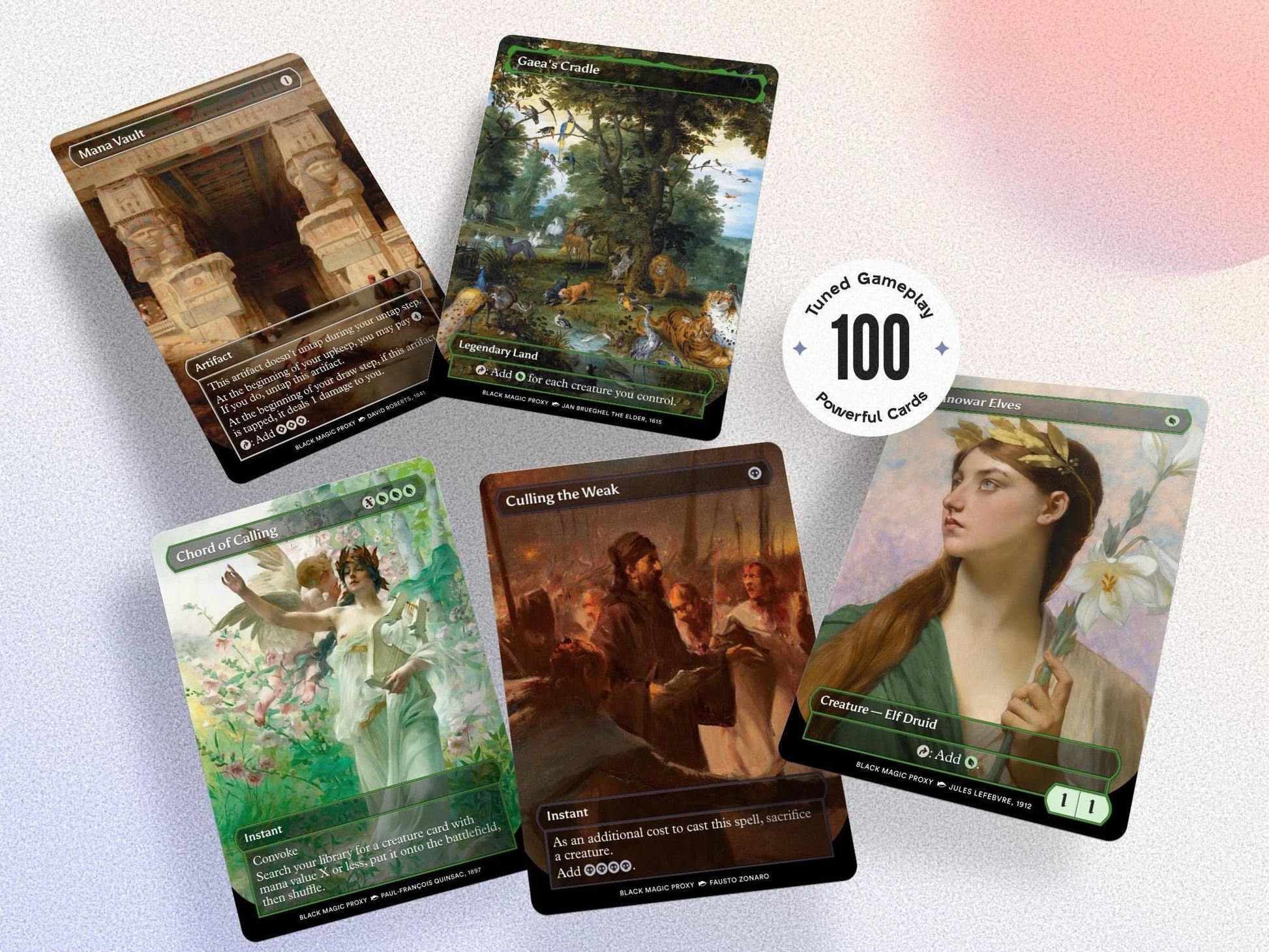 The Gitrog Monster cEDH Commander Deck — 100+ Custom Art Playtest Cards for Commander EDH