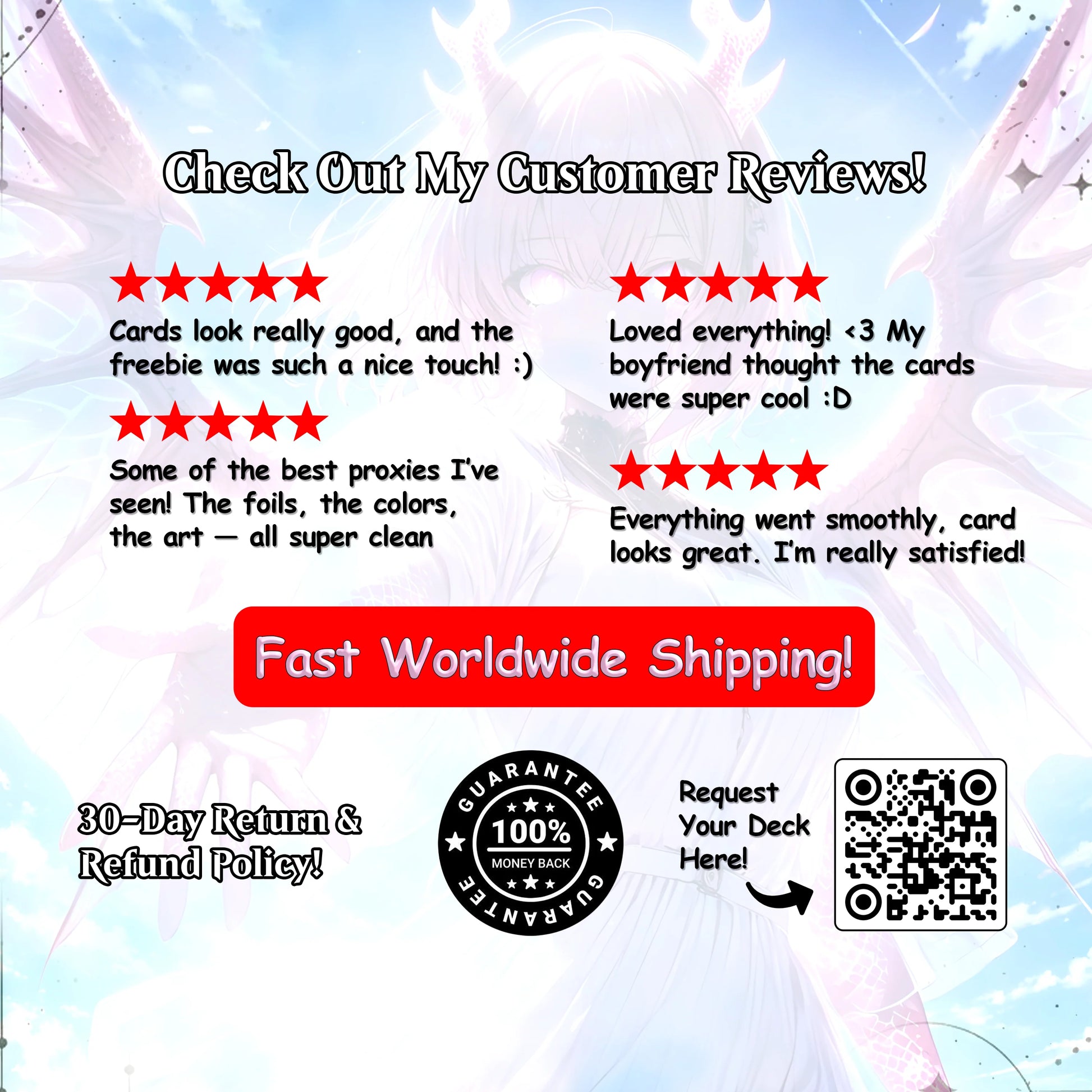 The Ur Dragon Anime Waifu Proxy Commander Deck Custom Proxy EDH Dragon Tribal English High Quality Cards