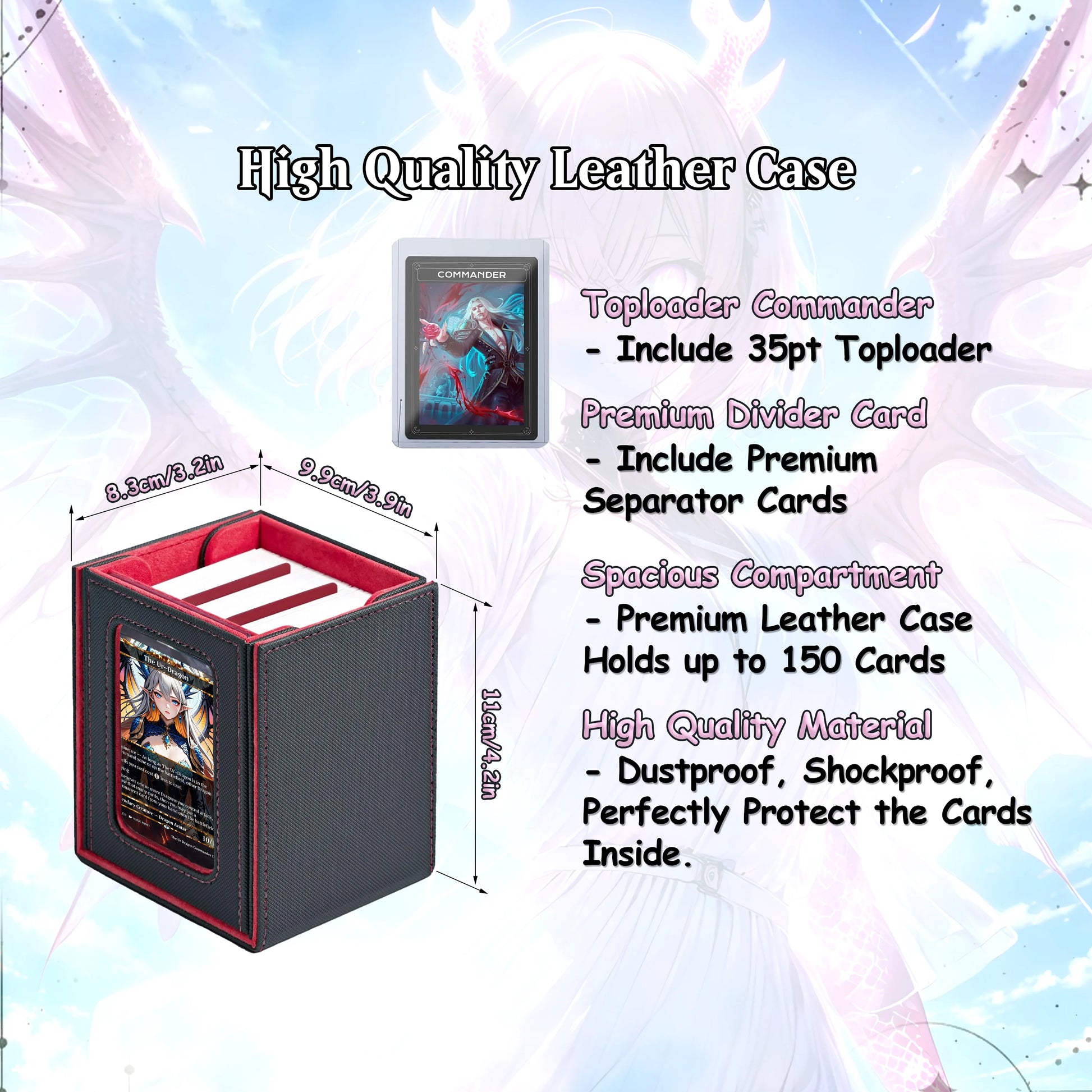 The Ur Dragon Anime Waifu Proxy Commander Deck Custom Proxy EDH Dragon Tribal English High Quality Cards