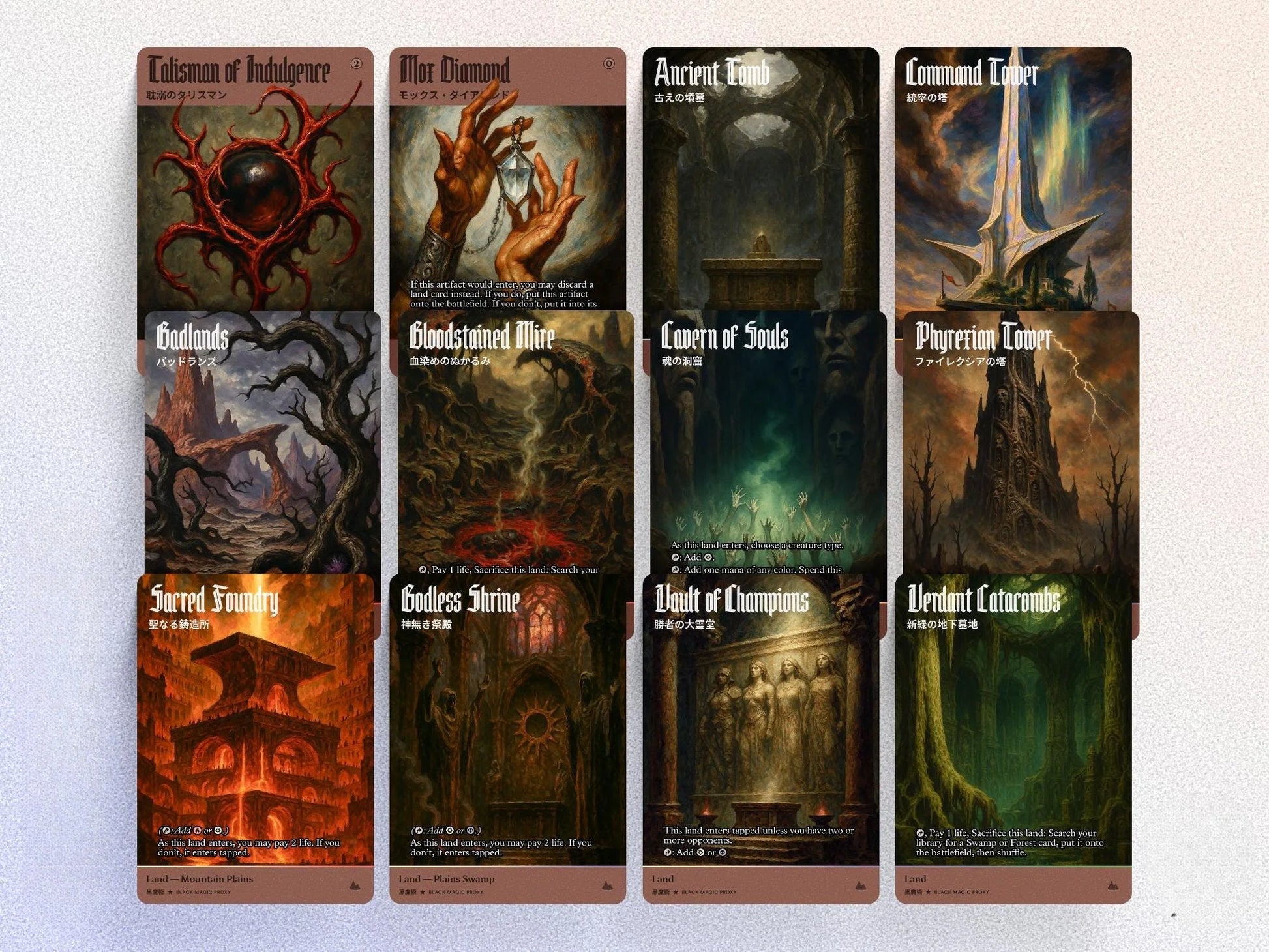 Vampire Aristocrats cEDH Commander Deck — 100+ Custom Art Playtest Cards for Commander EDH