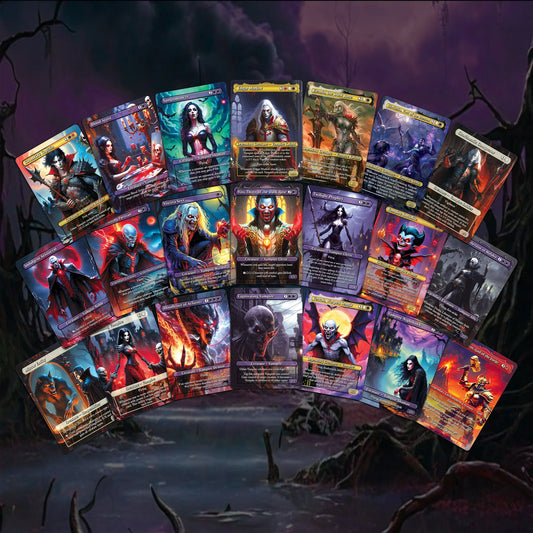 Vampire Commander Deck - Edgar Markov High Quality MTG Proxies for EDH, Full 100 Card Ready to Play Deck with Custom Art