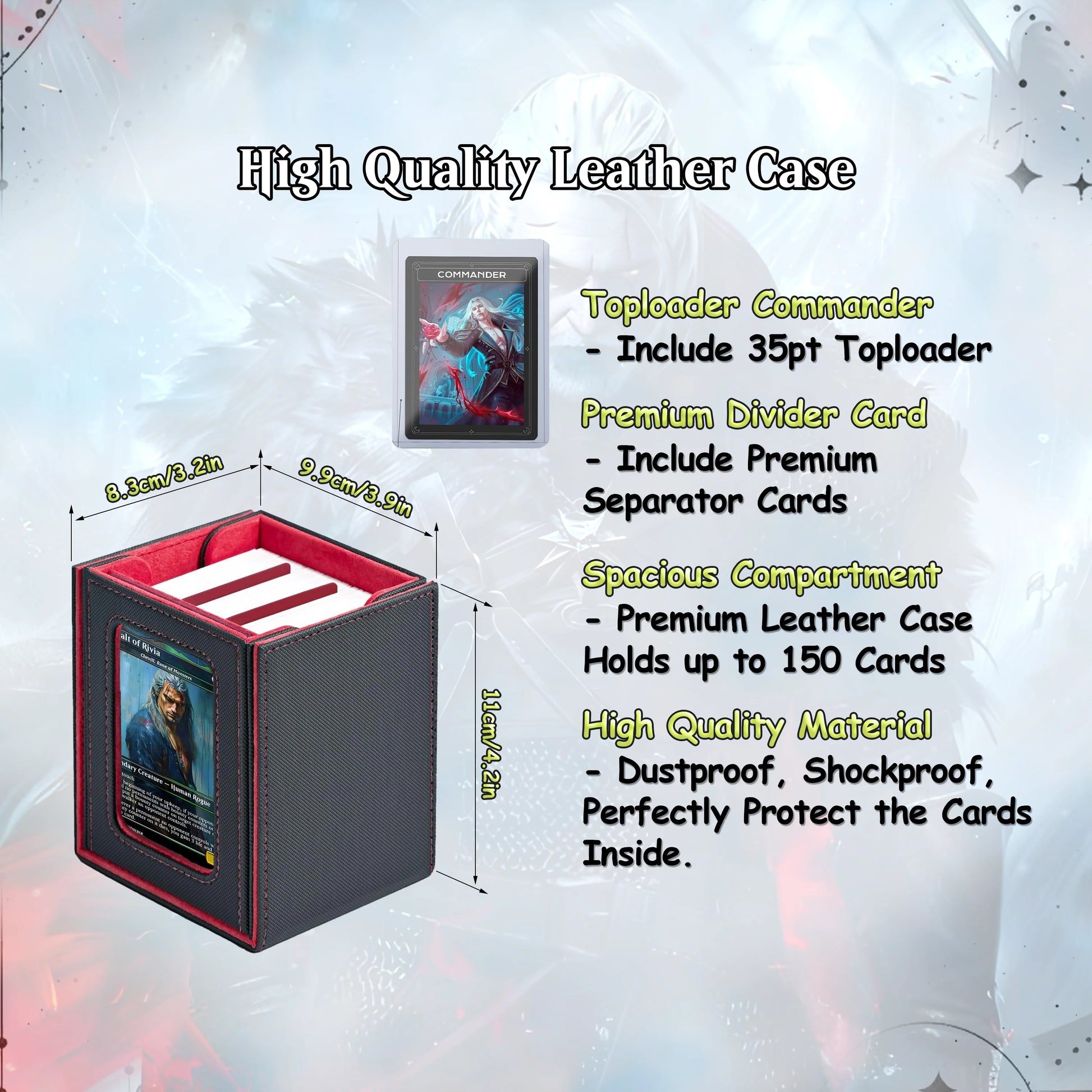 The Witcher Themed Commander Deck, Golgari Control/Death Triggers, 110+ cards EDH Deck Premium Quality Proxy
