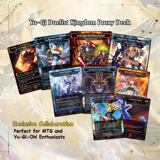 Yu-Gi-Oh! cEDH Deck - Yu-Gi-Oh Magic Commander - Magic Proxy Deck with 150+ Unique Cards - Custom Cards MTG Proxy for Ca
