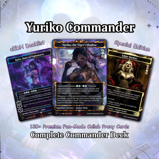 Yuriko Commander Ninja Deck – Custom Cards for Casual Play