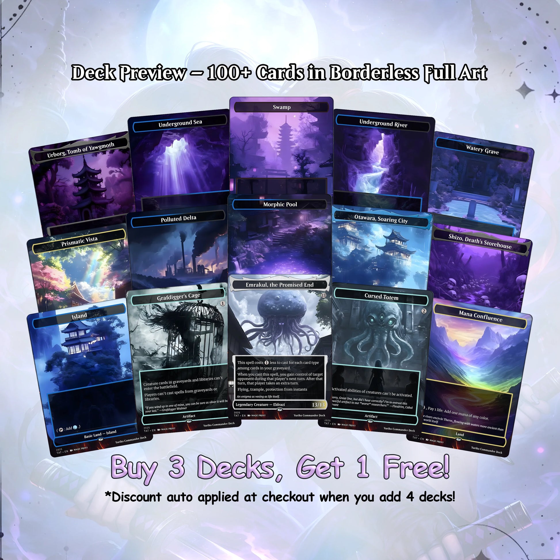 Yuriko Commander Ninja Deck – Custom Cards for Casual Play